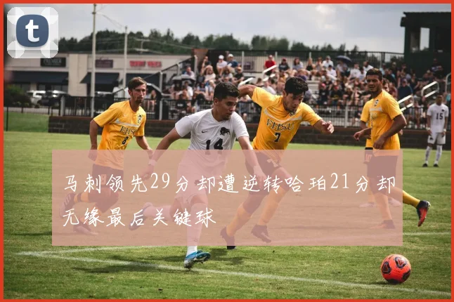 马刺领先29分却遭逆转哈珀21分却无缘最后关键球